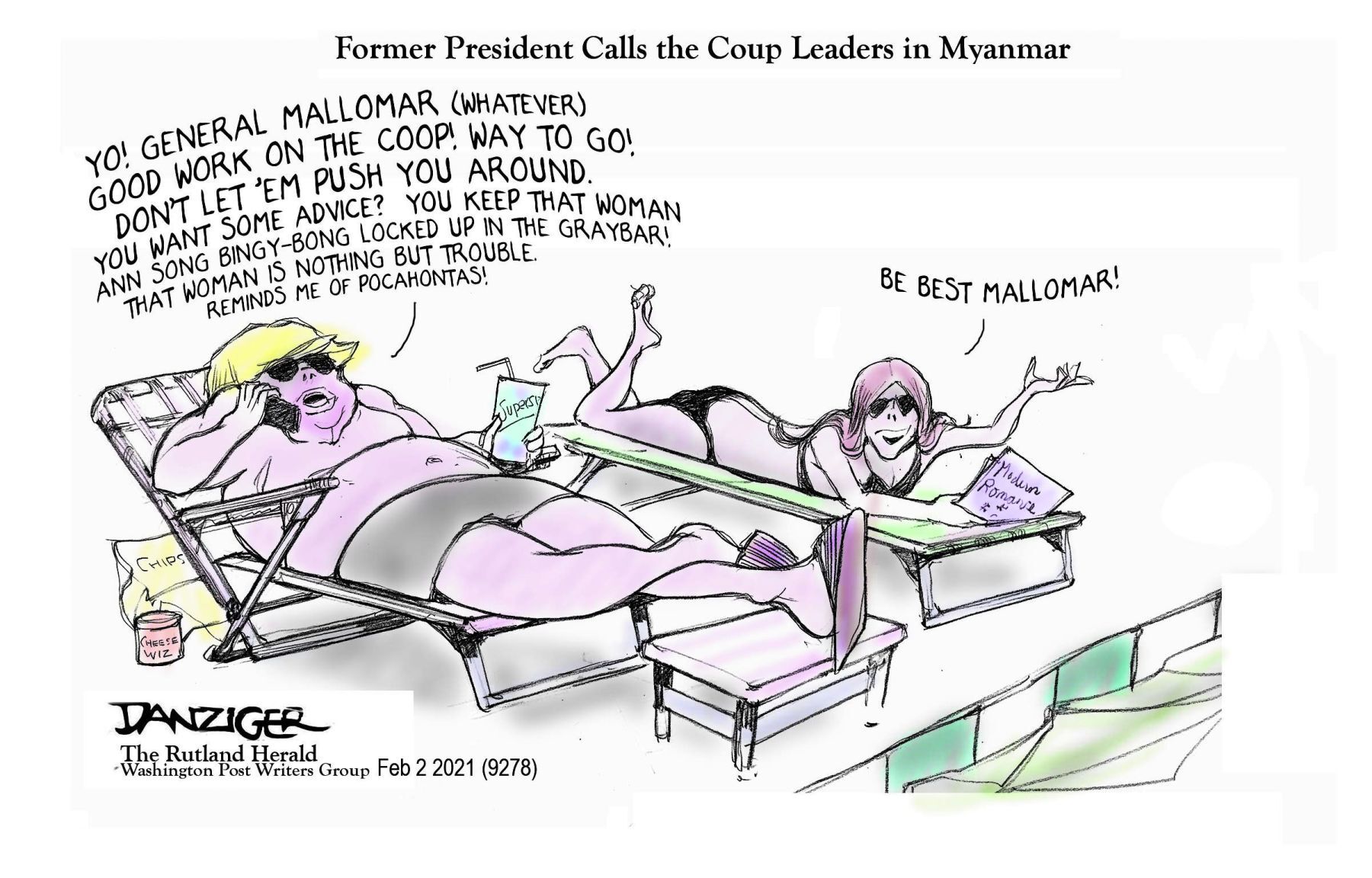 Jeff Danziger cartoon